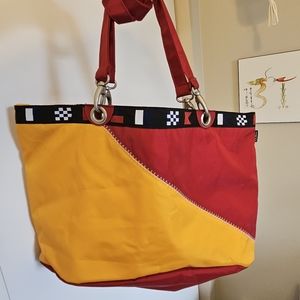 LL Bean Ultra Rare Sail Cloth Bag